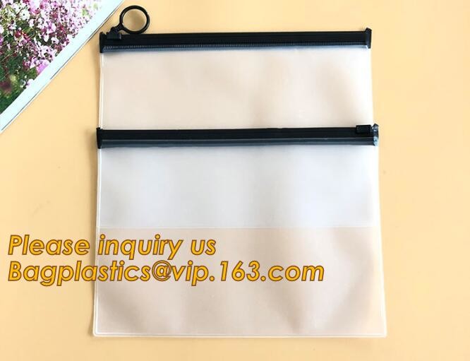 Plastic Bag OEM Custom PVC Loop Handle Image Printed Plastic Shopping Bag,Promotional Clear Waterproof Plastic Cosmetic