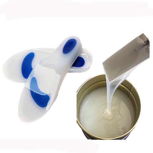 Tensile Strength 3.6MPa Ultra Soft RTV2 Liquid Platinum Silicone Rubber for Shoe