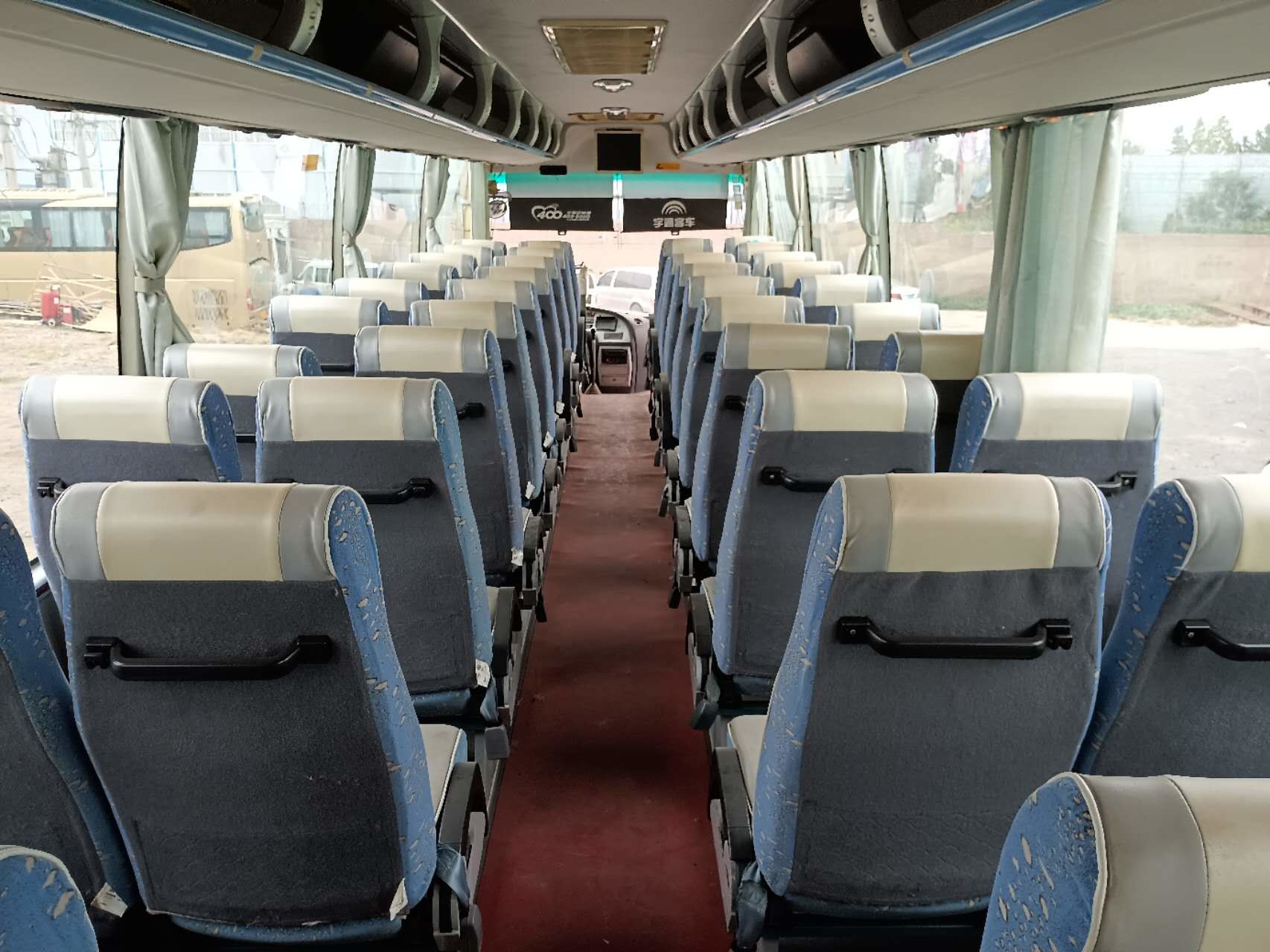 Second Hand Tour Bus 51seats White Color Used Yutong Bus Yuchai Engine ZK6110