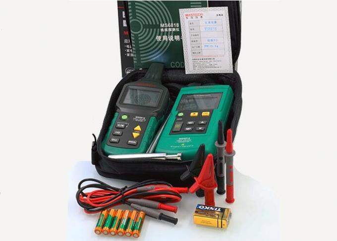 Auto Ranging Underground Cable Detector , Advanced Wire Tracer With Transmitter 0