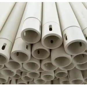 China High Temperature 99% Al2o3 Refractory Ceramic Tube Pipe Alumina Ceramic Roller For Ceramic Kiln on sale