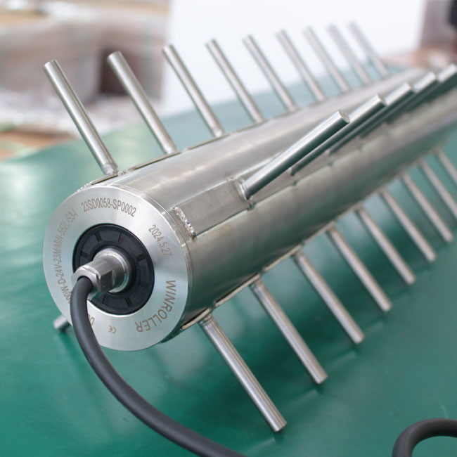 Customised DC Motorised Mixing Rollers Variable Speed For Food Automation Equipment