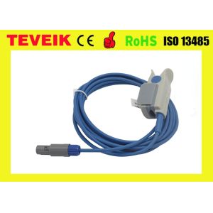 Reusable Biolight Adult Finger Clip SpO2 Sensor For M6/M12 Patient Monitor, 10ft