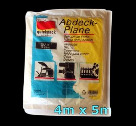 make to order painter drop dust sheet,dust proof transparent dust sheet cover made in china, transparent plastic cover s