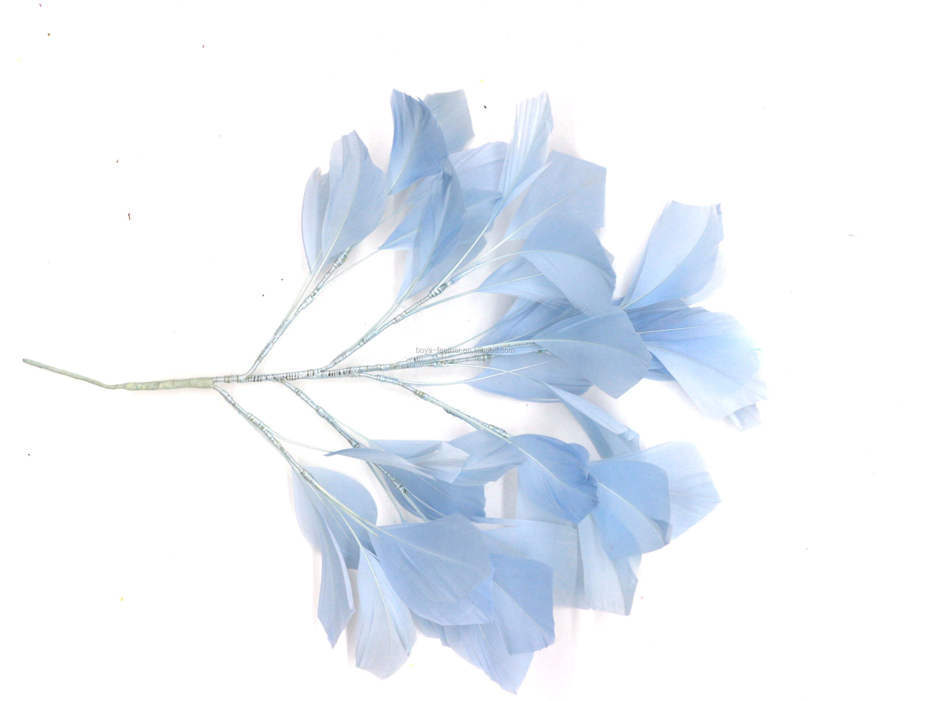 Create a Stunning Centerpiece with Goose Feather Flower Mount and Wire Accessory