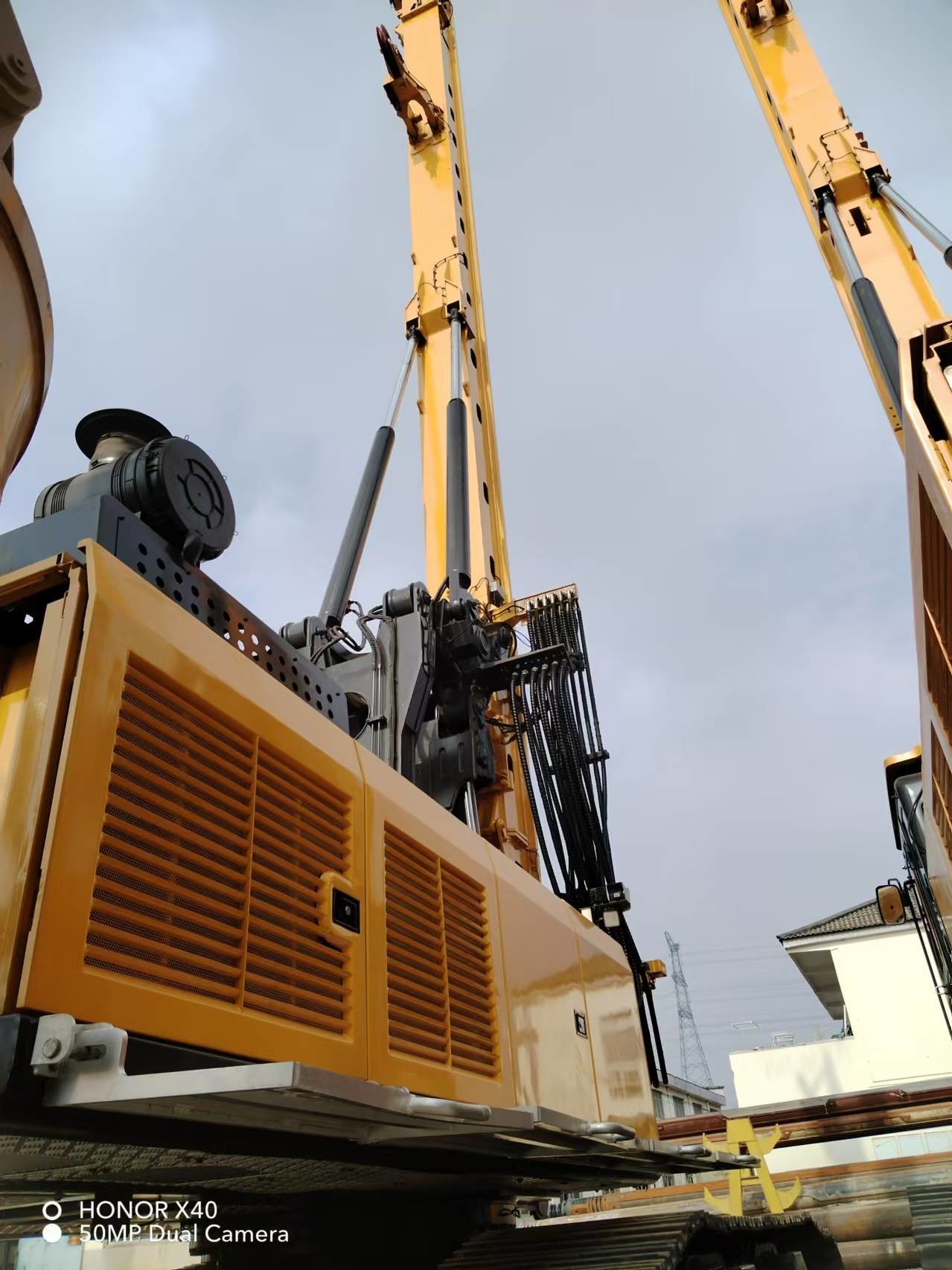 2021 Stable Operation XCMG XR240E Piling Rig Machine With Double Boom Parallelogram Mechanism