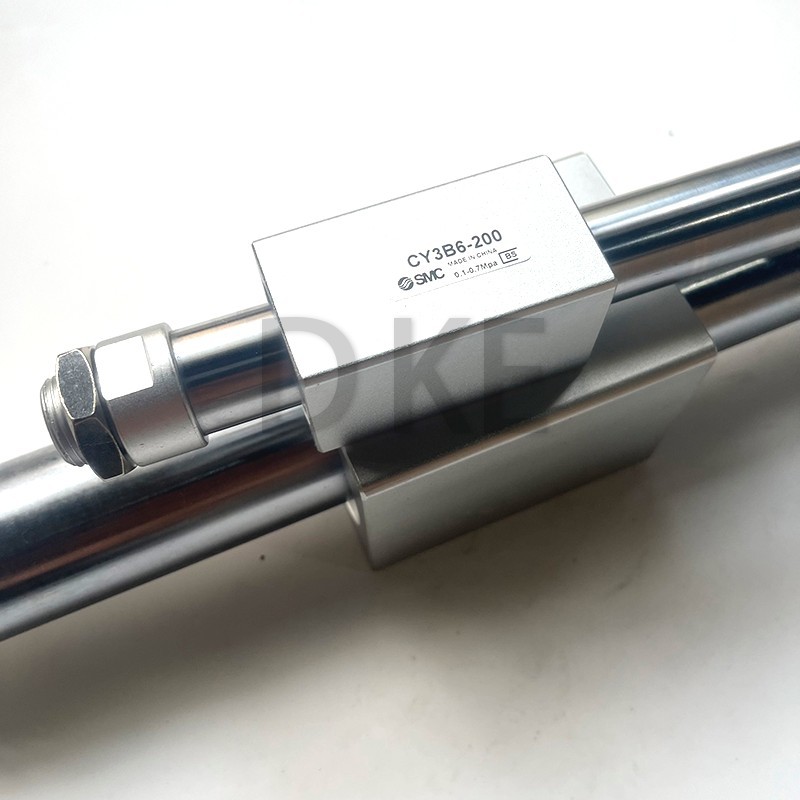 CY3B6-200 Piston Pneumatic Cylinder High Strength Piston Rod SMC Air Cylinder