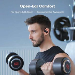 Langsdom 80H Playtime Open-Ear True Wireless Bluetooth Headphones with