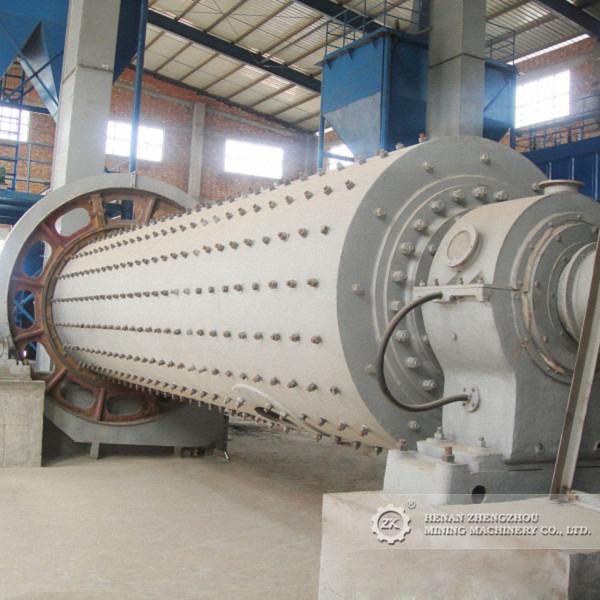 Raw 1.2TPH industrial ball mill For Powder Making Production Line