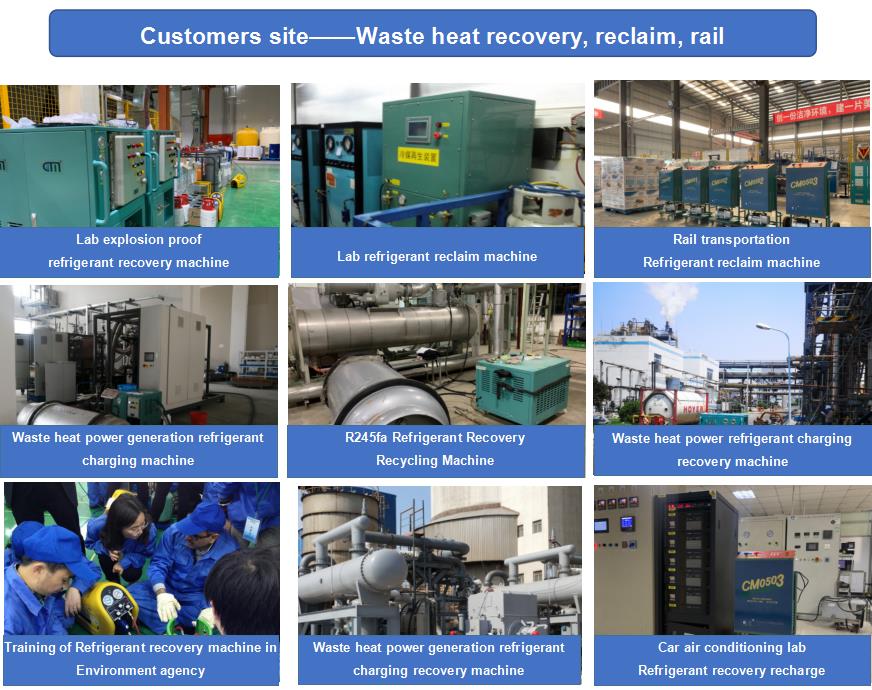 AC Refrigerant Charging Machine CM8600 Automatic PLC Freon Charging Station R134a R32 Refrigerant Charging Equipment