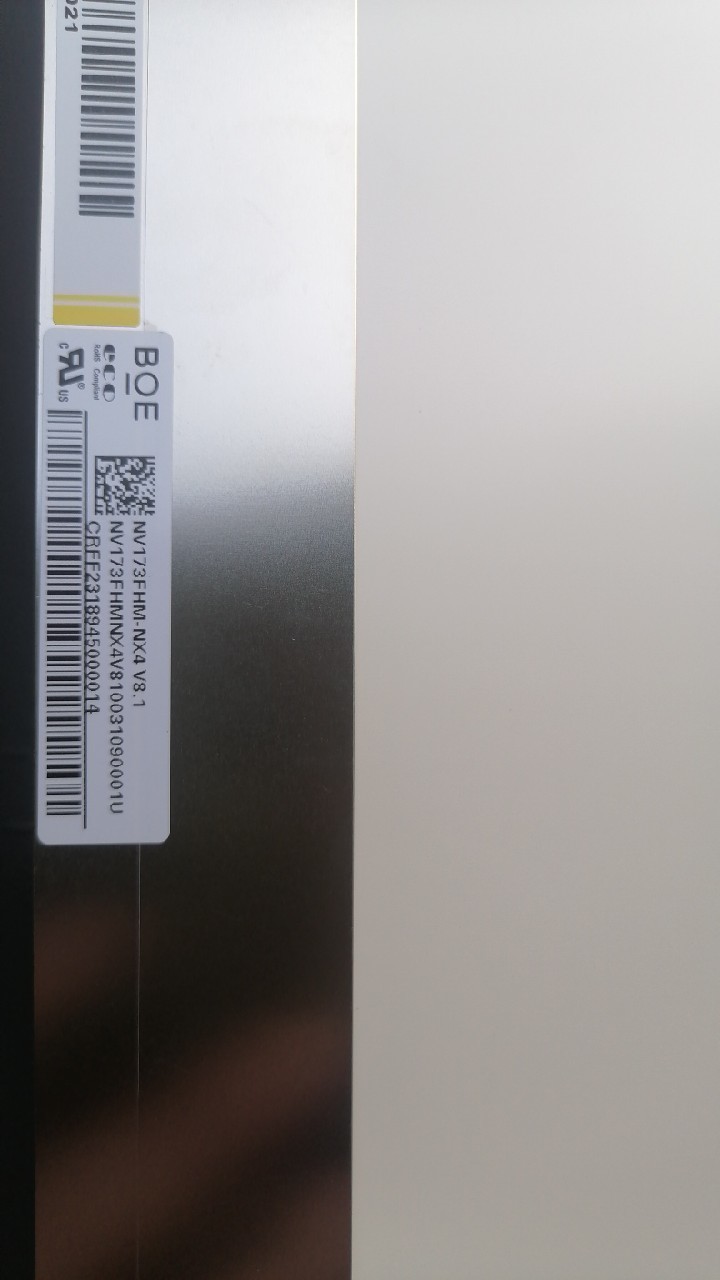 NV173FHM-NX4 BOE 17.3" 1920(RGB)×1080, 250 cd/m² INDUSTRIAL LCD DISPLAY
