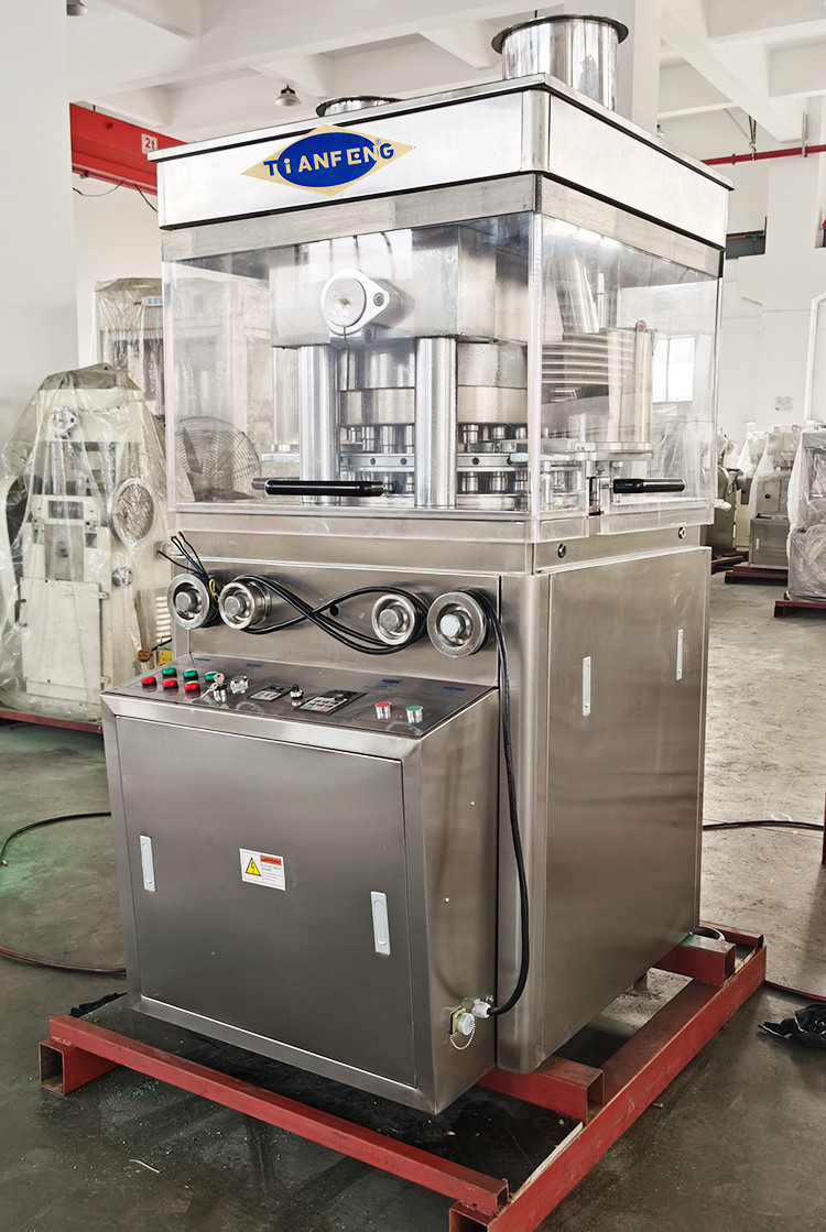 Pharmaceutical Industry Tablet Compression Machine with Rotational Diameter 445mm and Net Weight 3200kg