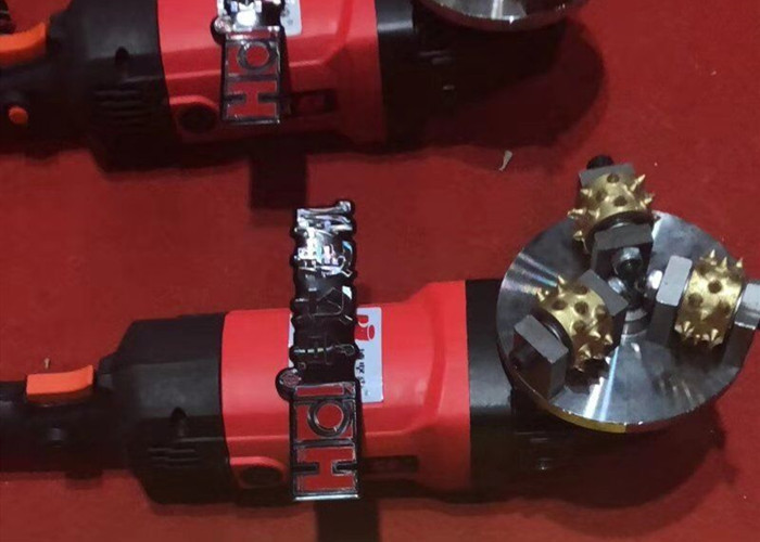 Rotary Bush Hammer Tungsten Carbide Cutters On Floor Grinders Scarifier Concrete Milling Machine Cutters