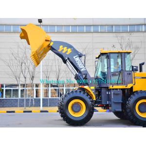 Hydraulic pilot control Heavy Load XCMG LW500FV 5 Ton wheel loader with 3m3