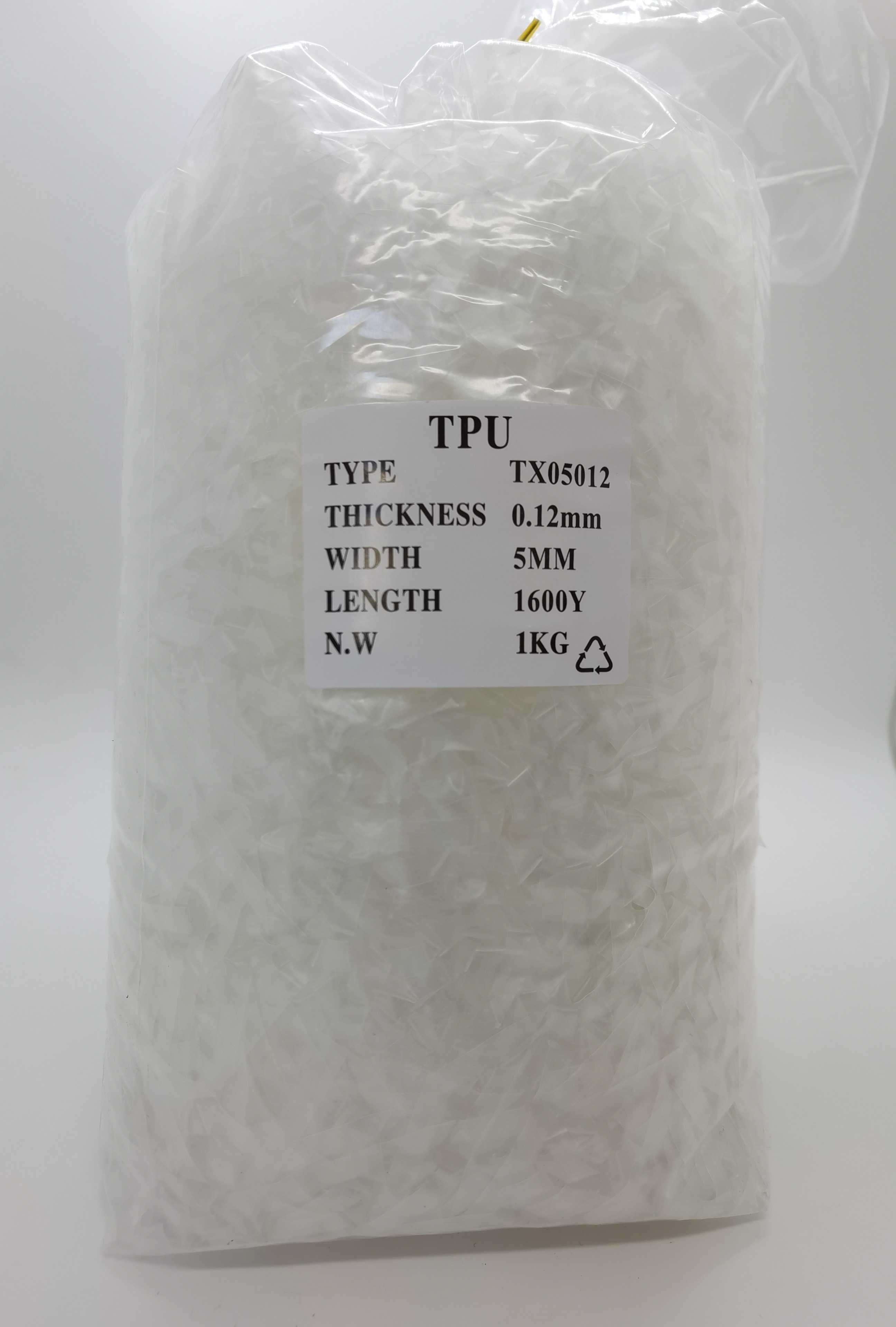 Coating Yarn TPU Yarn TPU Mobilon Tape PVC Coating Yarn TPU Materials Shoes Upper TPU Coating Yarn