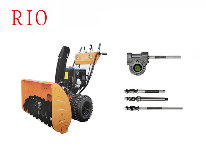Vf50 Long Worm Spline Snowblower Gearbox With Good Heat Dissipation Effect