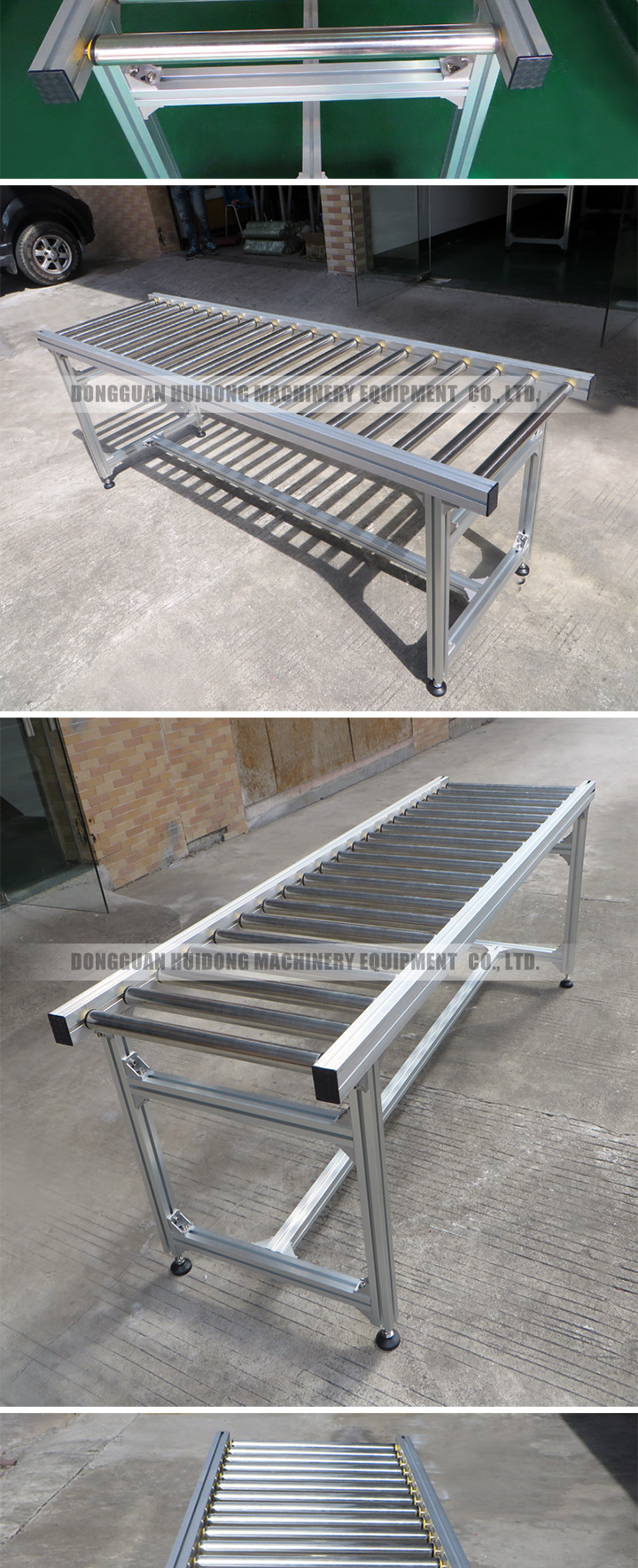 Straight Running Shipping Roller Conveyor System For Transportation