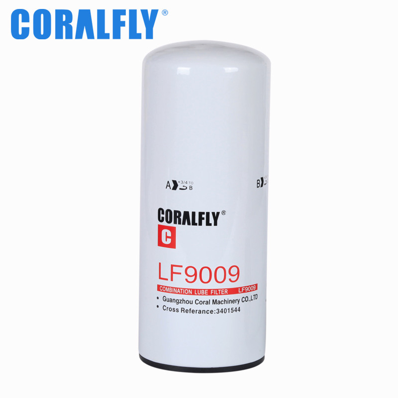 17 Micron Truck Oil Filter Lf9009 Cross Reference Spin On Style