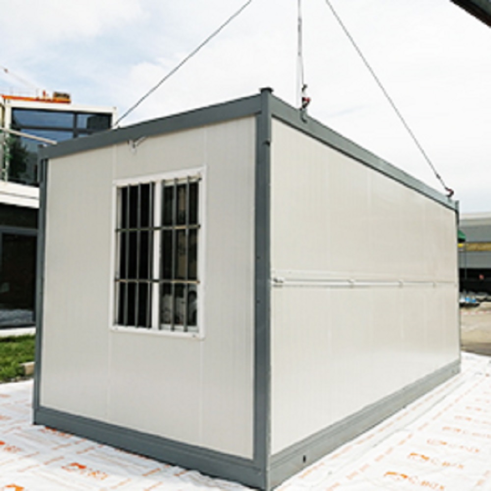 Galvanized Light Steel Frame 20ft Expandable Modular Homes With PVC Sliding Window