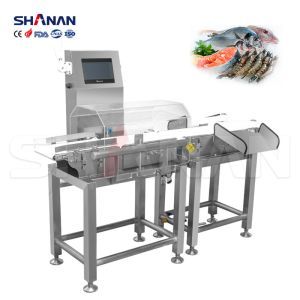 Frozen Fish Checkweigher Scale With Automated Sorting checking weigher reject