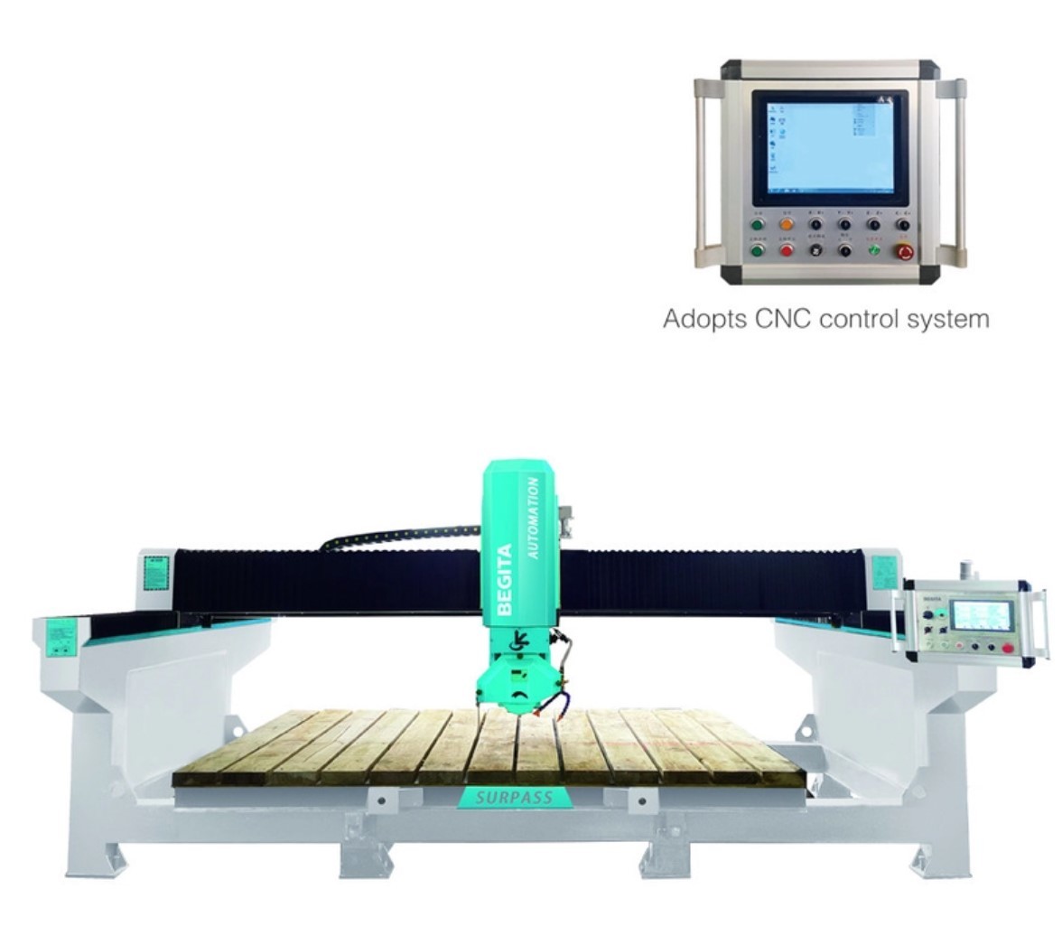 CNC Monoblock Bridge Cutting Machine