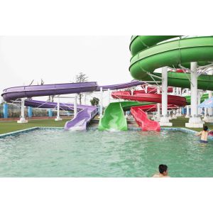 Large durable Custom Water Slides / playground water play equipment