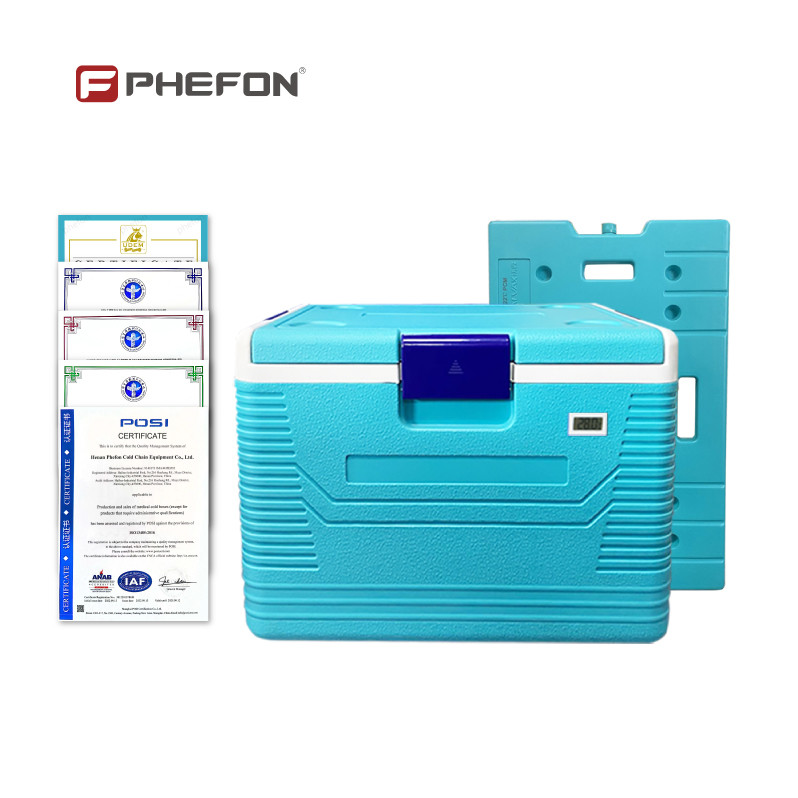 Outdoor Cold Chain Storage 54 Liters Hard Cooler Box For Camping And Medicines