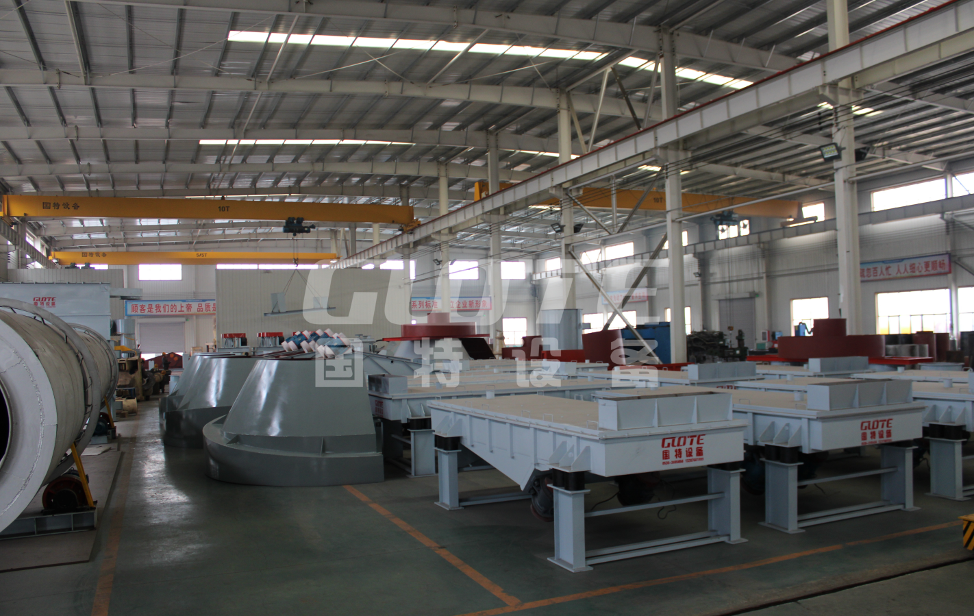 98% Capacity Quartz Sand Powder Machine Ball Grinding Mill 5-12m Length for Products