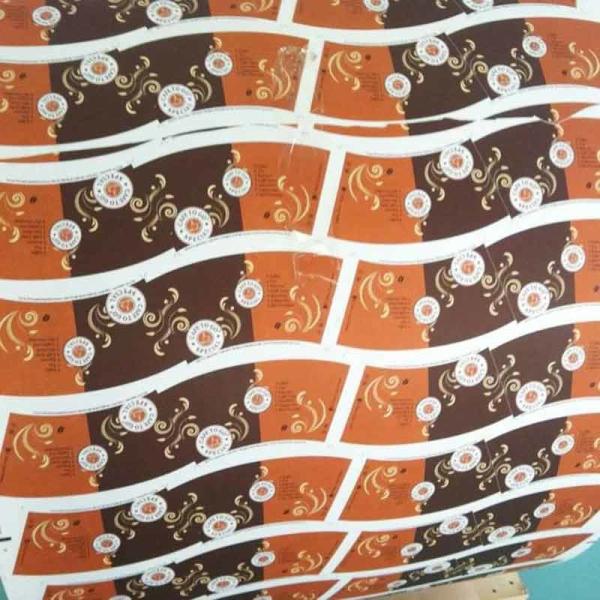 OEM Paper Cup Printing Machines 4500X1800X2250mm High Speed Flexo Printing