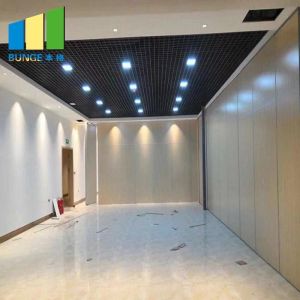 Fabric Finishing Surface Fireproof Folding Partition Walls Space-Saving