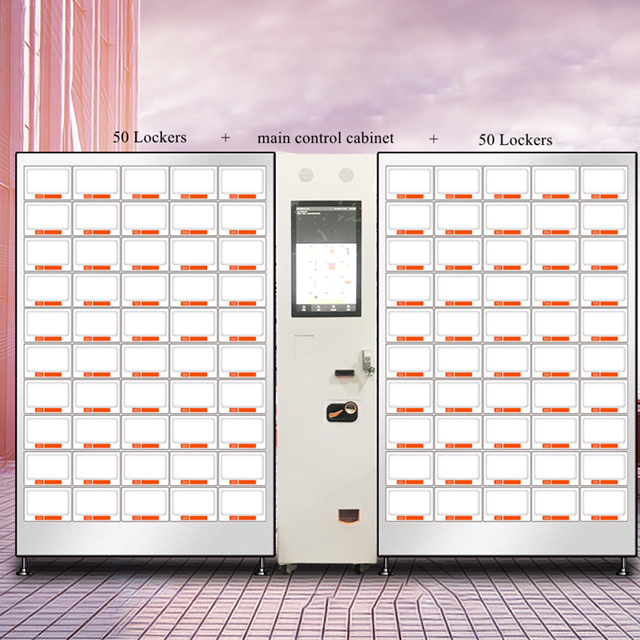 Automatic Locker Vending Machine With 50 Lockers Souvenir Vending Machine Gift Vending Machine