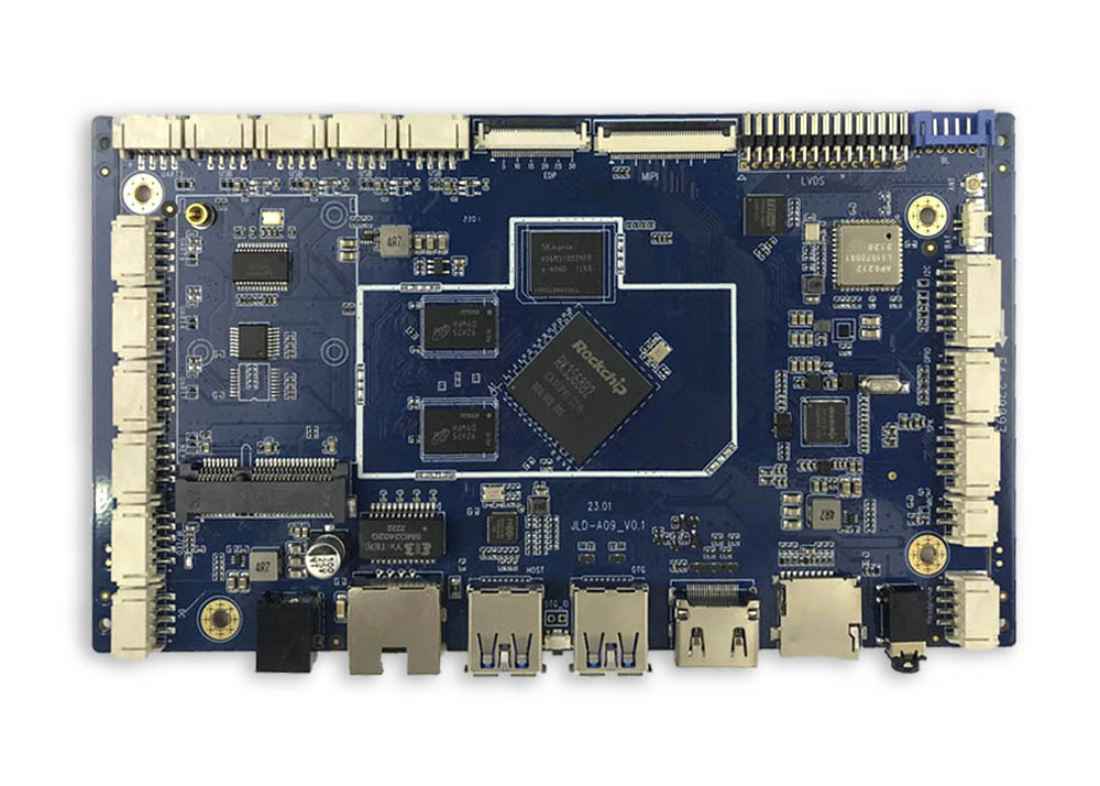 Industrial WiFi RK3568 Board JLD-A09 Embedded Board Support Dolby Sound Effects