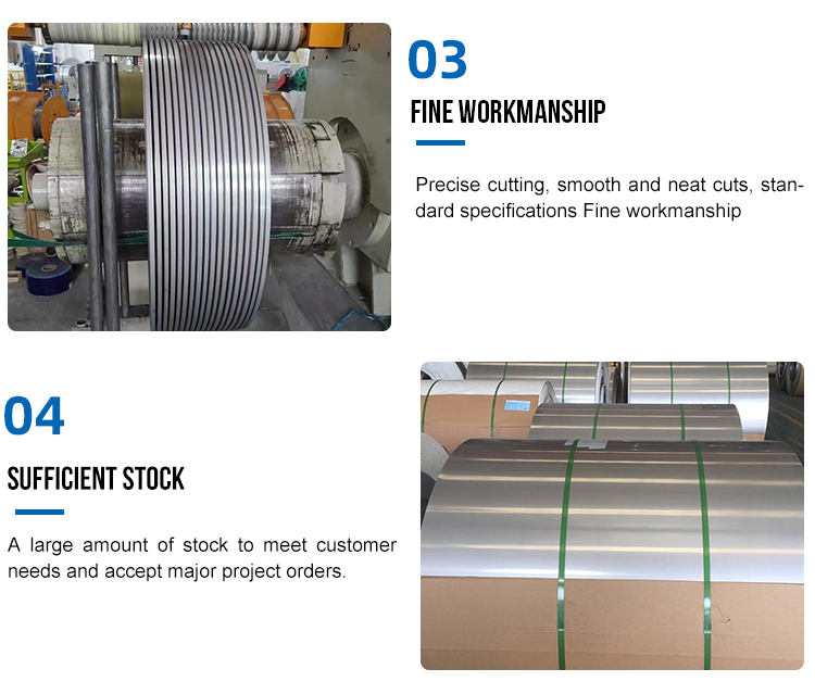Custom Made 201 304 316 409 Stainless Steel Coil 201 SS 304 DIN 1.4306