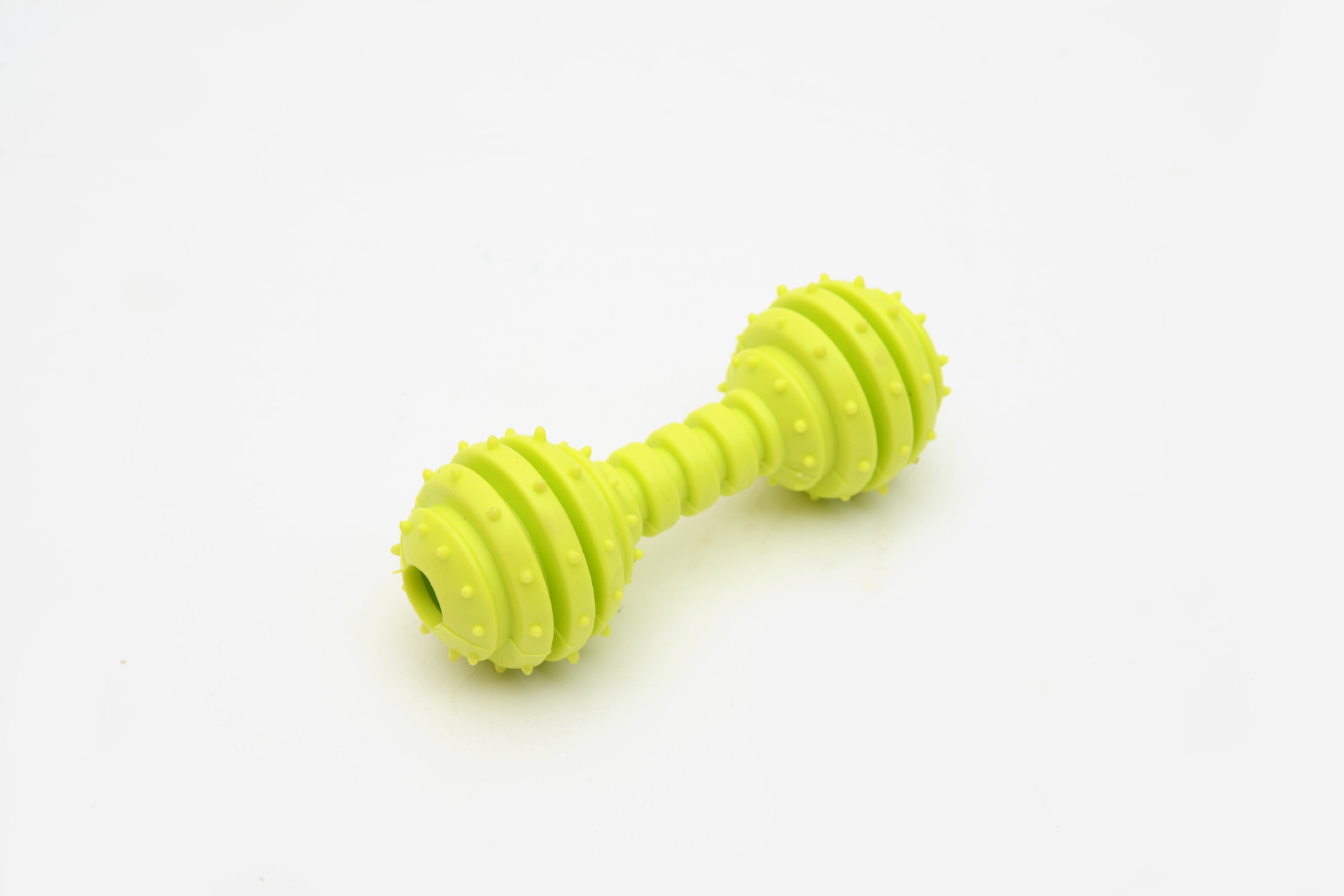 Dog Chew Toy Bone Shape TPR Pet Dog Toy Barbell Stocked for Your Furry Friend