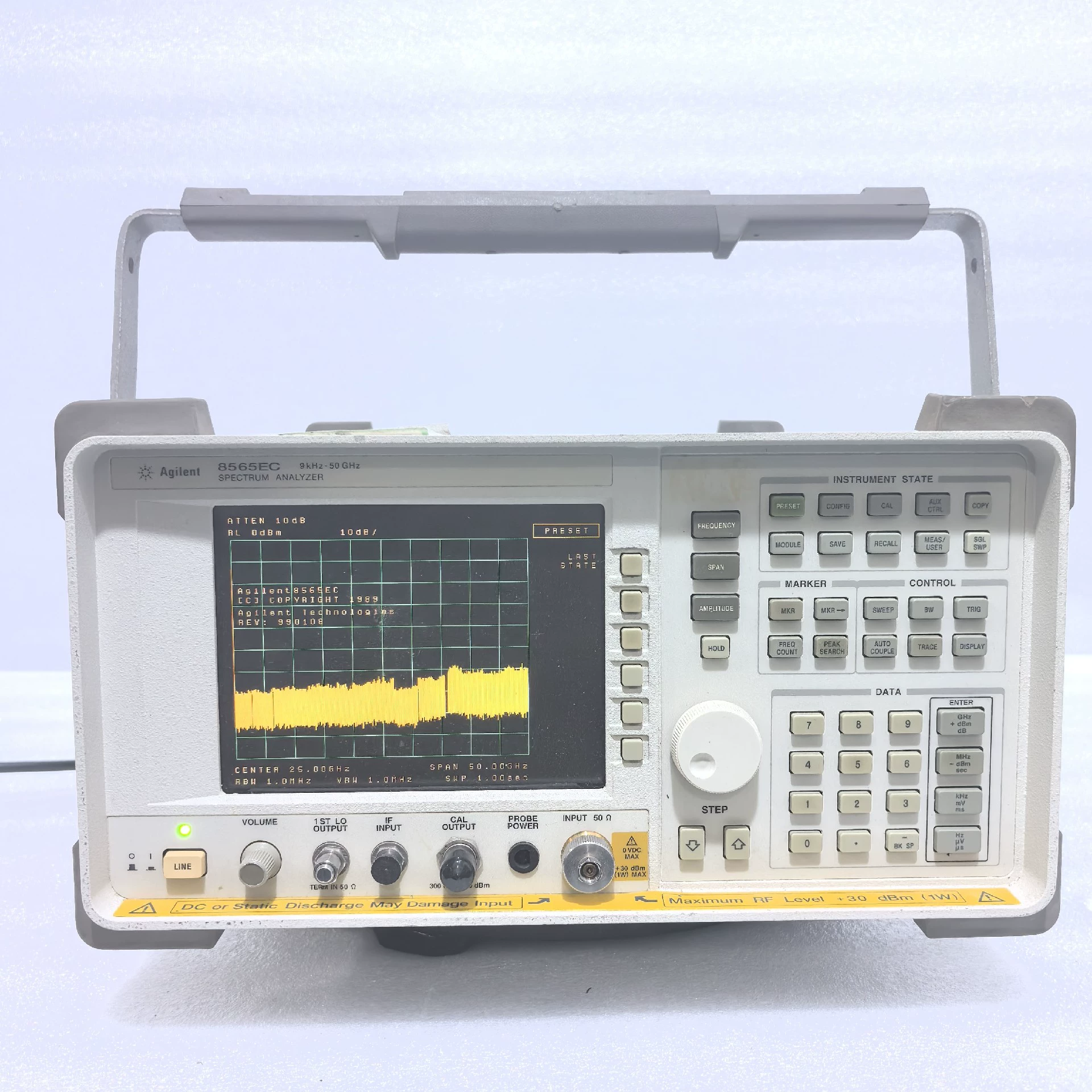  Agilent 8565EC 50 GHz Color Portable RF Spectrum Analyzer Manufactures
