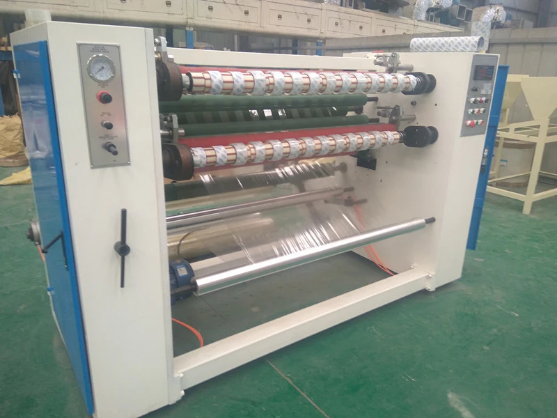 High Speed Super Clear BOPP Adhesive Tape Slitting Rewinding Machine