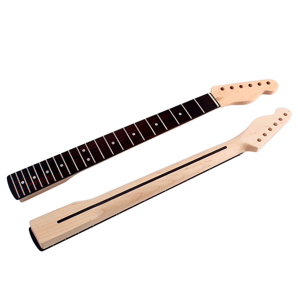 Rosewood Guitar Neck High Glossy C Shape 6 Strings TL Electric Bass Neck
