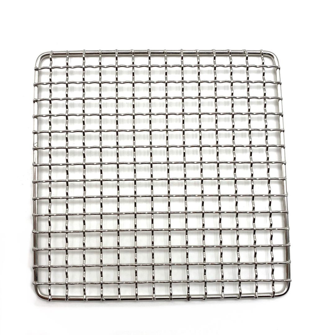 Woven 304 L150mm Stainless Steel BBQ Grill Mesh