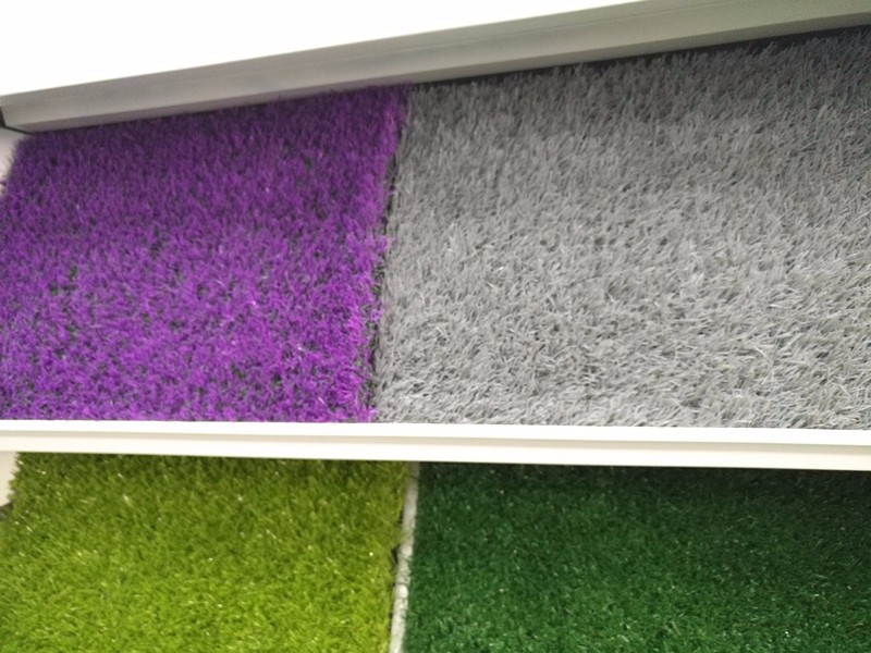 Colorful Fake Plastic Grass Carpet Running Tracking For Kingdergarden Kids