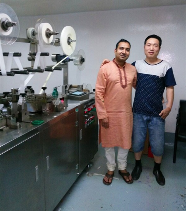 Medical KC-360N-D Automatic High Speed Adhesive Bandage Manufacturing Machine for First Aid Plaster