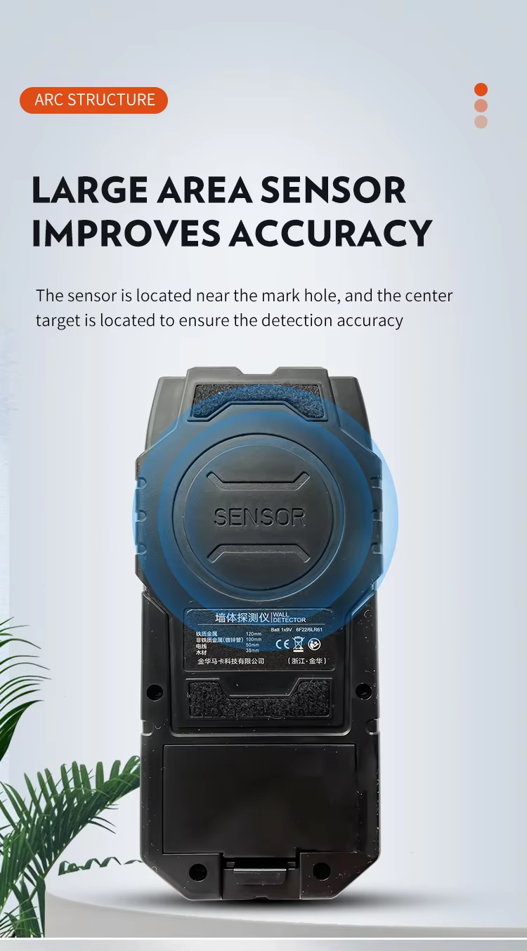 Hot Selling Professional Multi-functional Wall Scanner & Stud Finder - Magnetic Wire/Cable Detector for Deep Scanning