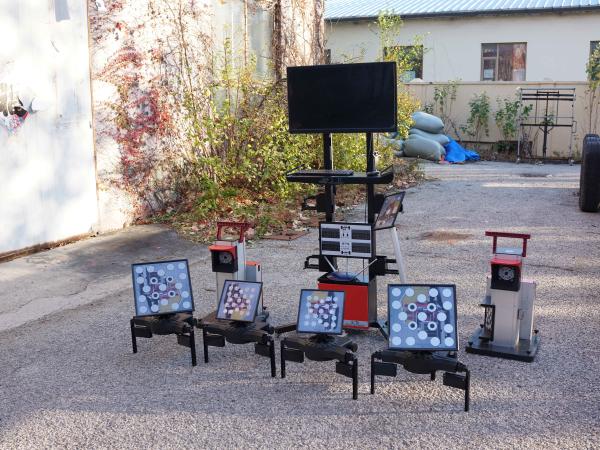 Cartesykj Portable movable 3D wheel alignment for both car & truck 3 camera