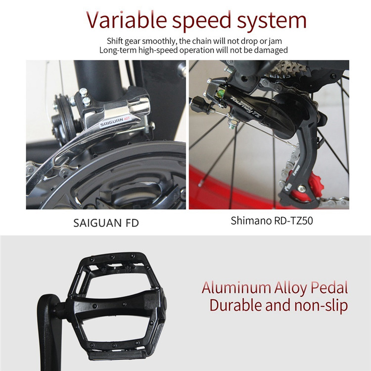 48V Fat Tire Folding Electric Bike , 30-50km/H Folding Electric Fat Bike