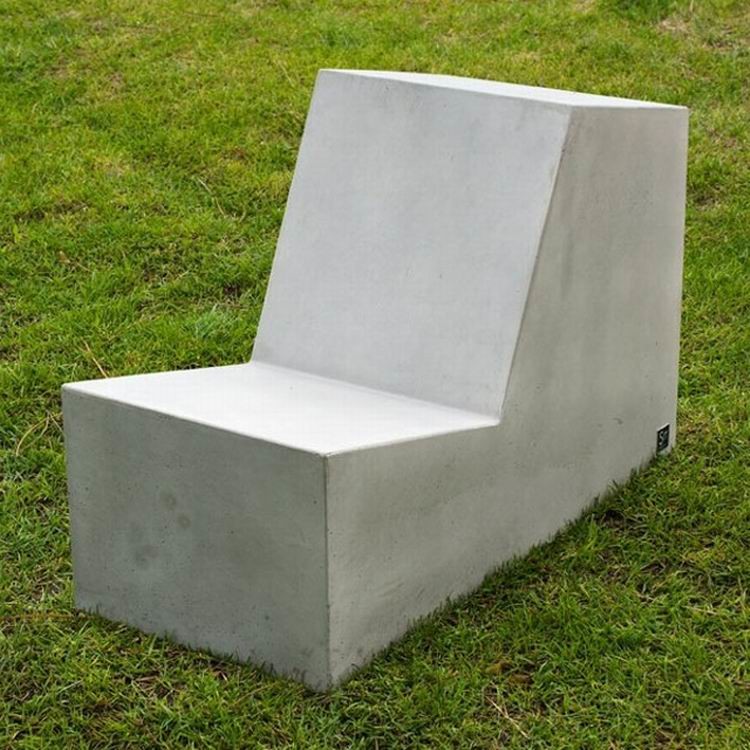 Customized GRC Resin Table Outdoor Concrete Furniture For Patio Garden And Poolside