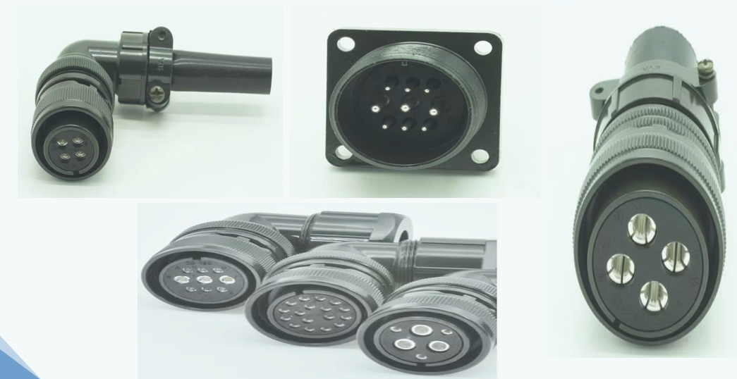 DDK 2P 10P Straight Angle Type Connector And Base PODS 4pin 10pin Straight Or Angle Type Aviation Plug
