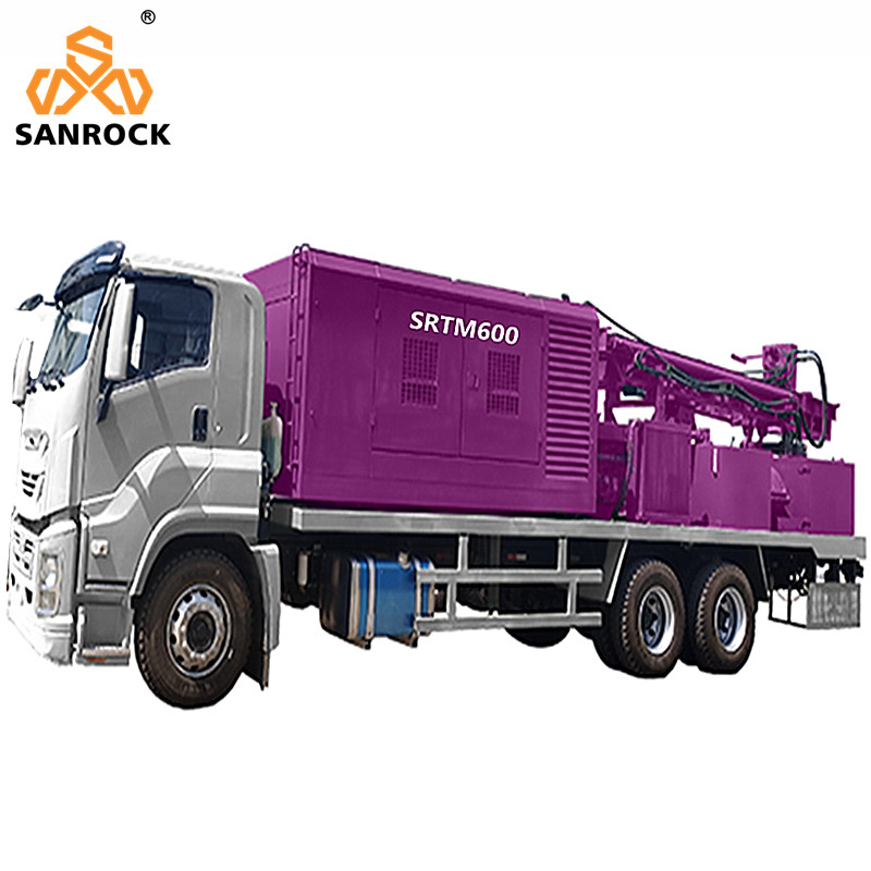 Truck Mounted Water Well Drilling Rig Rotary Borehole Water Drilling Machine