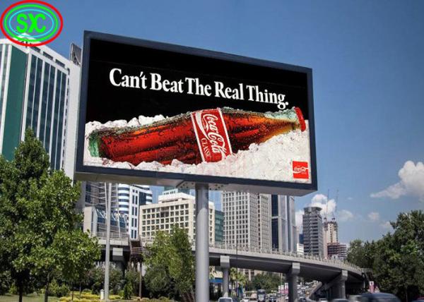 Outdoor Waterproof Steel Cabinet Advertising Led Displa SMD Full Color Led