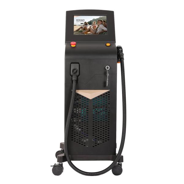 Ice Titanium Laser Beauty Machine 1200w Diode Laser Painless Hair Removal