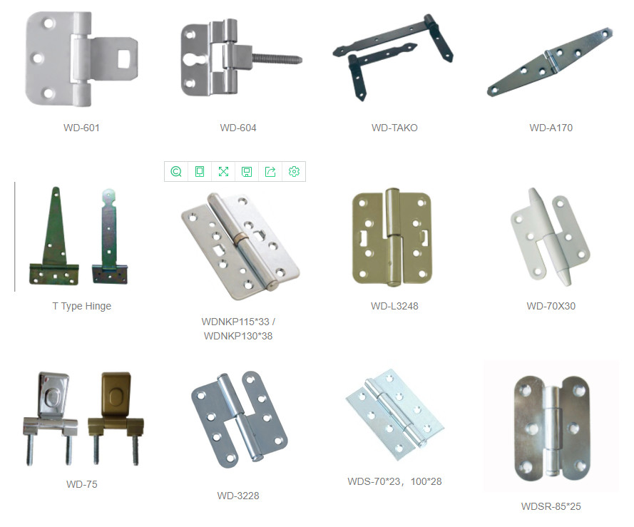 Wooden Door Zinc Steel Door Hinge