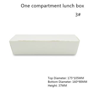 China One Compartment Microwavable Disposable Bento Box Containers on sale